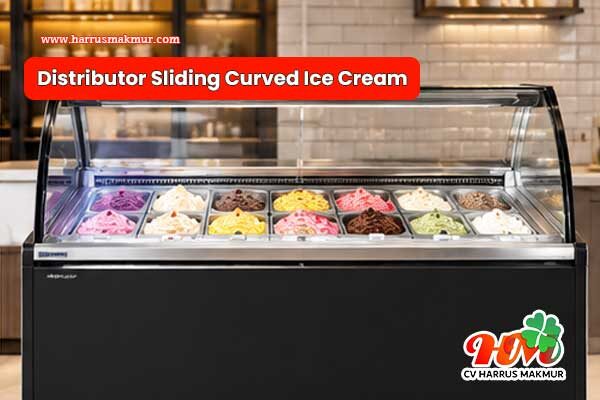 Distributor Sliding Curved Ice Cream